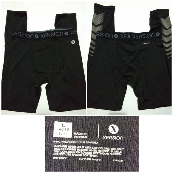 xersion compression shorts